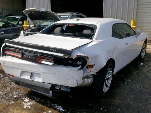 2C3CDZAG5GH153078 - 2016 DODGE CHALLENGER WHITE photo 4