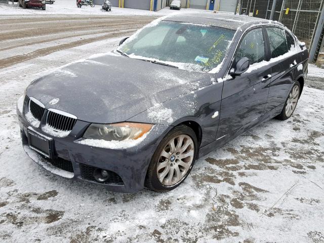 WBAVB33506KR73995 - 2006 BMW 330 I GRAY photo 2