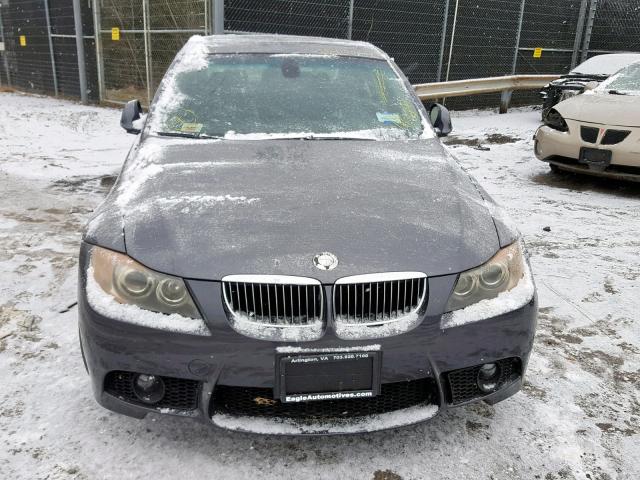 WBAVB33506KR73995 - 2006 BMW 330 I GRAY photo 9