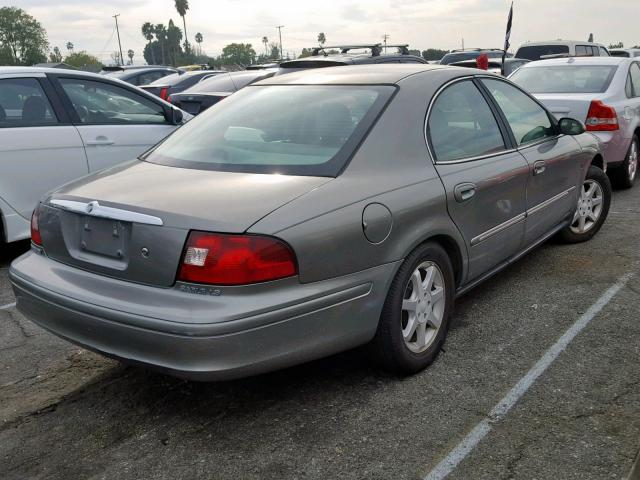 1MEFM53281A639942 - 2001 MERCURY SABLE LS GOLD photo 4