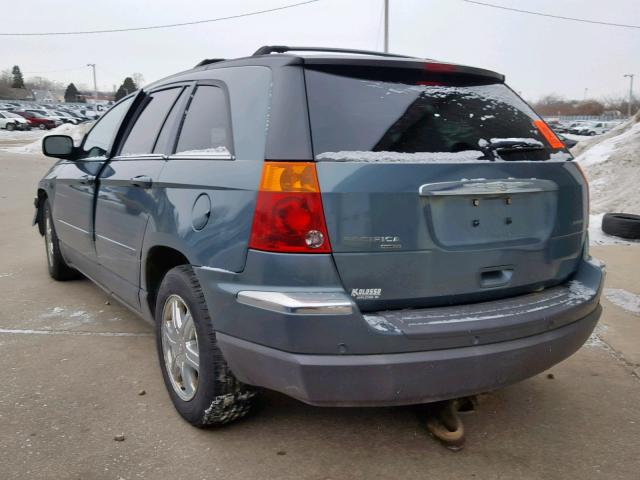 2A4GF68496R667519 - 2006 CHRYSLER PACIFICA T BLUE photo 3