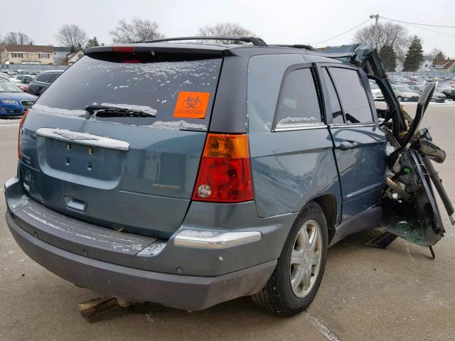 2A4GF68496R667519 - 2006 CHRYSLER PACIFICA T BLUE photo 4