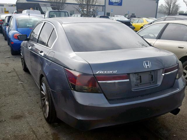 1HGCP2F42CA227883 - 2012 HONDA ACCORD LXP SILVER photo 3