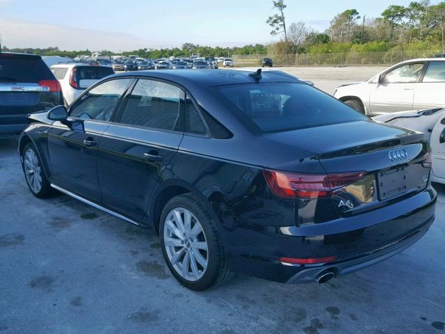 WAUKMAF45JA101766 - 2018 AUDI A4 ULTRA P BLACK photo 3