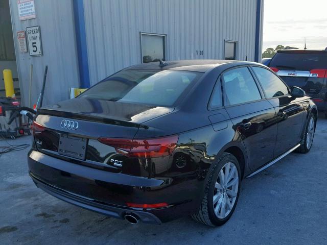 WAUKMAF45JA101766 - 2018 AUDI A4 ULTRA P BLACK photo 4