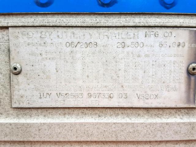 1UYVS25339G733003 - 2009 UTILITY TRAILER Ağ foto 10