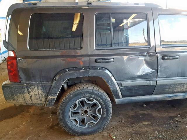 1J8HG58256C355506 - 2006 JEEP COMMANDER 石墨色 照片 9