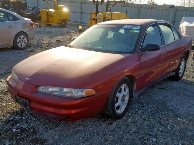 1G3WH52K9XF310430 - 1999 OLDSMOBILE INTRIGUE G MAROON photo 2