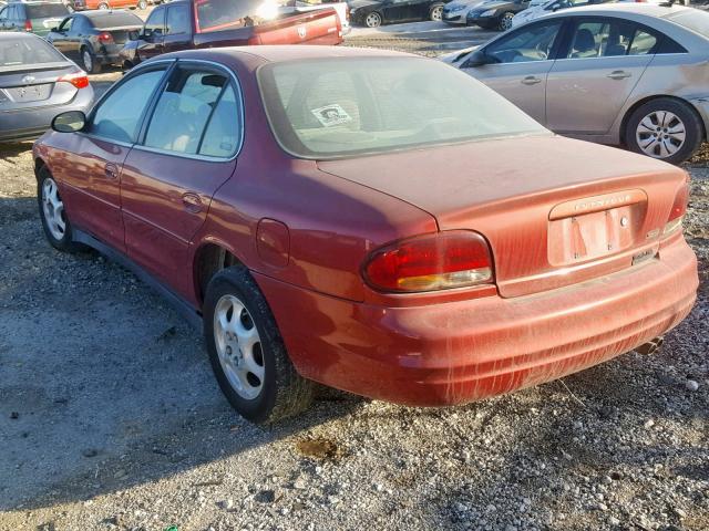 1G3WH52K9XF310430 - 1999 OLDSMOBILE INTRIGUE G MAROON photo 3