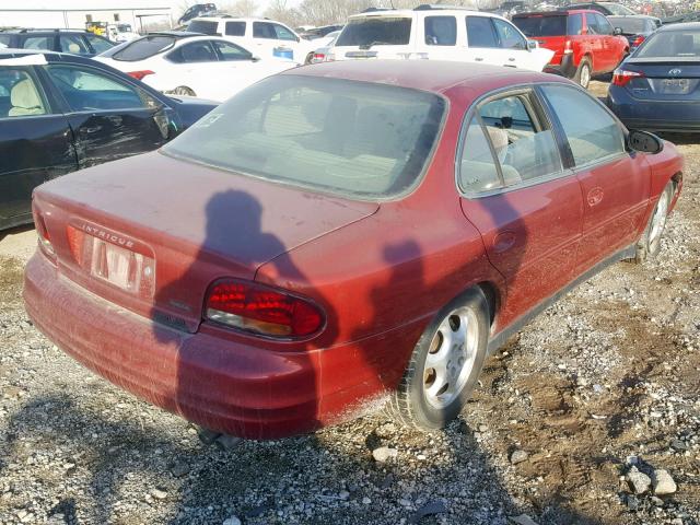 1G3WH52K9XF310430 - 1999 OLDSMOBILE INTRIGUE G MAROON photo 4