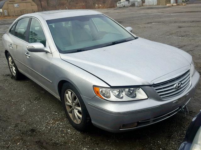 KMHFC46F98A290518 - 2008 HYUNDAI AZERA SE SILVER photo 1