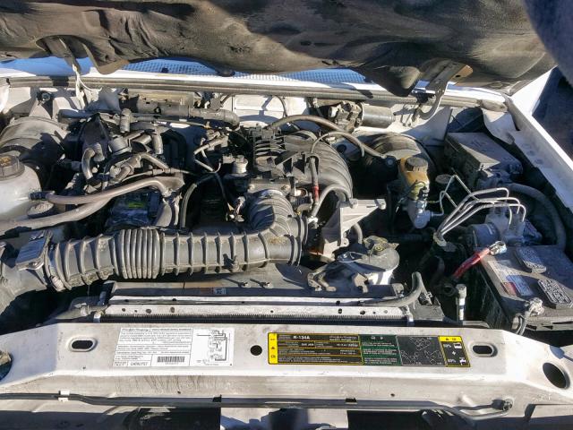 1FTYR10D93PB76459 - 2003 FORD RANGER WHITE photo 7