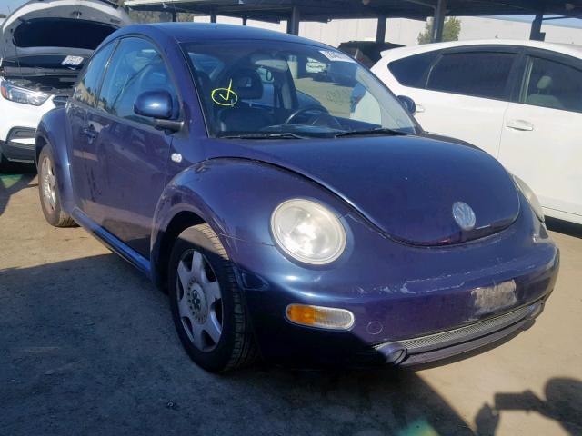 3VWCC21C4YM496600 - 2000 VOLKSWAGEN NEW BEETLE Mavi foto 1