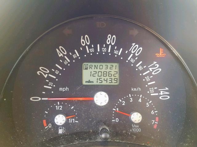 3VWCC21C4YM496600 - 2000 VOLKSWAGEN NEW BEETLE Mavi foto 8