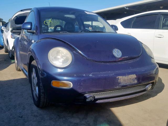 3VWCC21C4YM496600 - 2000 VOLKSWAGEN NEW BEETLE Mavi foto 9