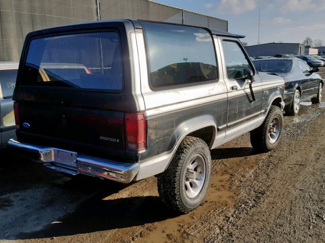 1FMCU14T1KUB94718 - 1989 FORD BRONCO II BLACK photo 4