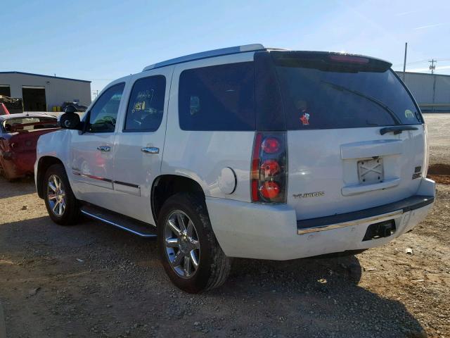 1GKS1EEF8DR313738 - 2013 GMC YUKON DENA WHITE photo 3