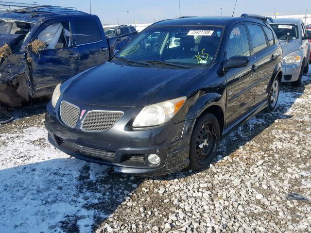 5Y2SL67806Z429528 - 2006 PONTIAC VIBE BLACK photo 2