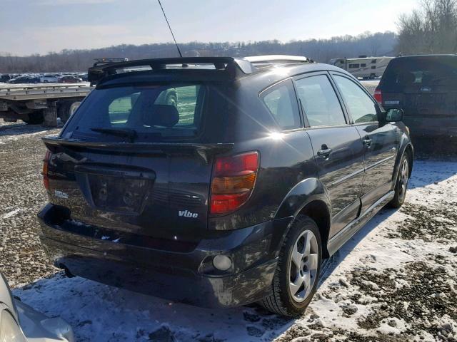 5Y2SL67806Z429528 - 2006 PONTIAC VIBE BLACK photo 4