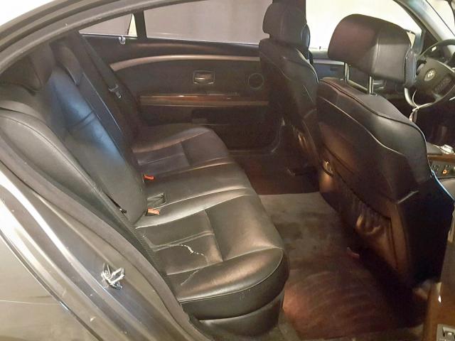 WBAGN63494DS49314 - 2004 BMW 745 LI GRAY photo 6