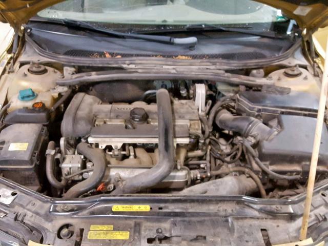 YV1RS58D122102267 - 2002 VOLVO S60 2.4T GOLD photo 7
