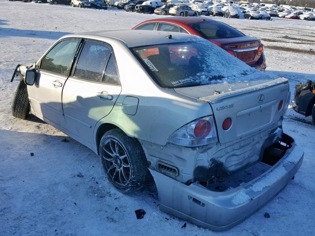 JTHBD192940089868 - 2004 LEXUS IS 300 SILVER photo 3