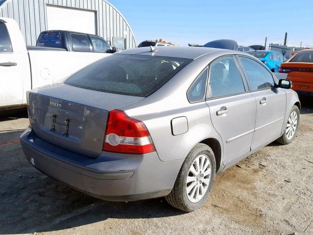 YV1MS382752054579 - 2005 VOLVO S40 2.4I GRAY photo 4