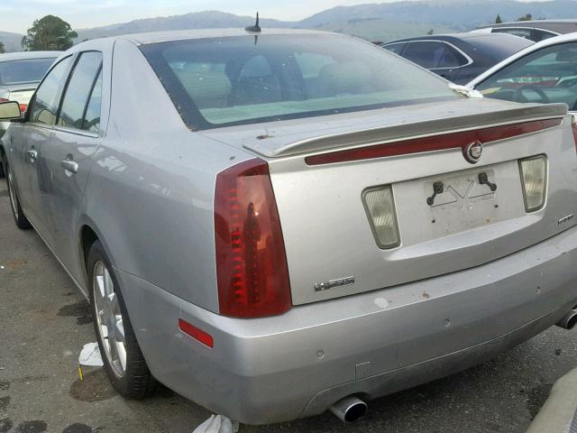 1G6DC67A650137481 - 2005 CADILLAC STS SILVER photo 3