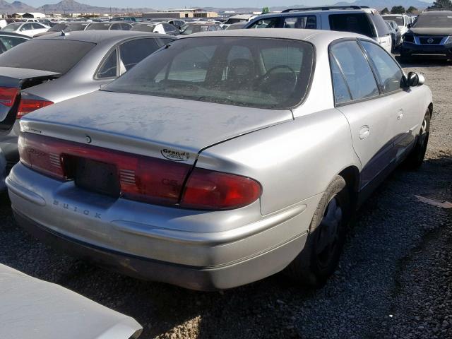 2G4WF551021130659 - 2002 BUICK REGAL GS SILVER photo 4