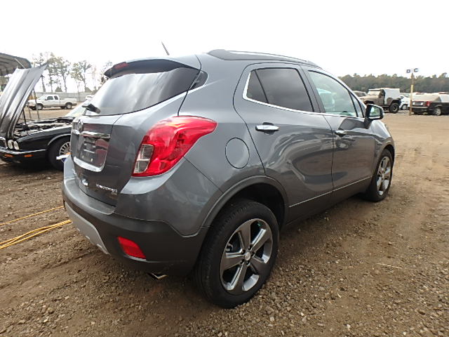 KL4CJFSB6EB785240 - 2014 BUICK ENCORE CON GRAY photo 4