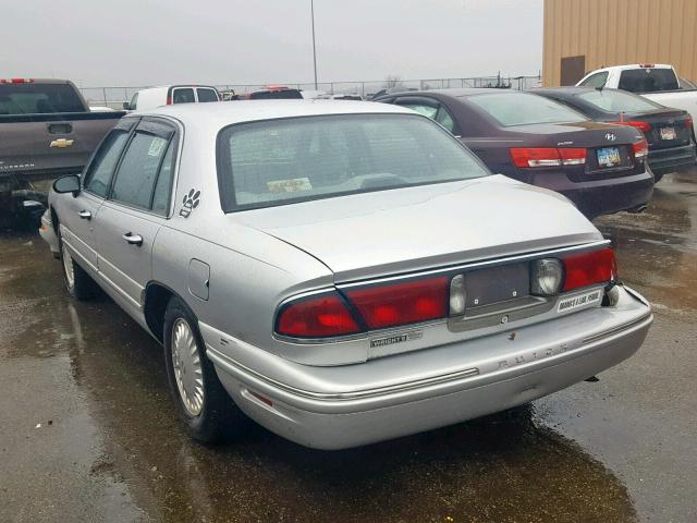 1G4HR52KXXH413636 - 1999 BUICK LESABRE LI SILVER photo 3