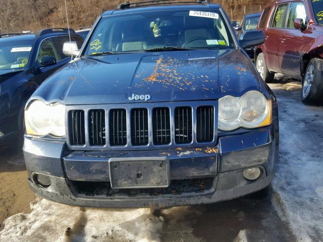 1J8GR48K69C528566 - 2009 JEEP GRAND CHER BLUE photo 9