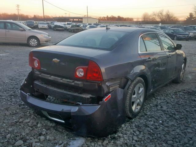 1G1ZB5EB9AF253348 - 2010 CHEVROLET MALIBU LS Grafit foto 4