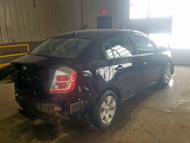 3N1AB61E58L758297 - 2008 NISSAN SENTRA 2.0 BLACK photo 4