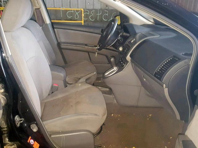 3N1AB61E58L758297 - 2008 NISSAN SENTRA 2.0 BLACK photo 5