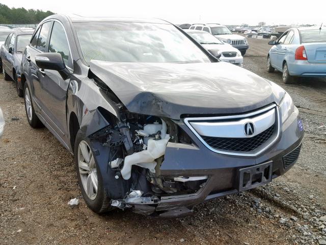 5J8TB4H52FL014375 - 2015 ACURA RDX TECHNO GRAY photo 1