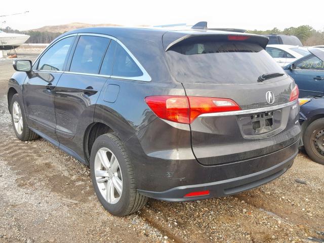 5J8TB4H52FL014375 - 2015 ACURA RDX TECHNO GRAY photo 3