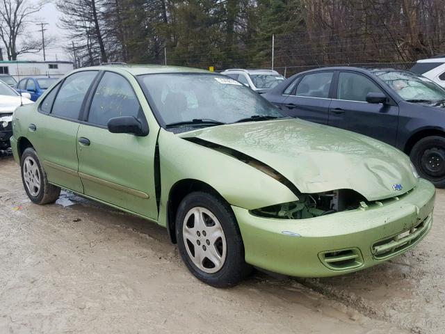 1G1JF524327247709 - 2002 CHEVROLET CAVALIER L GREEN photo 1