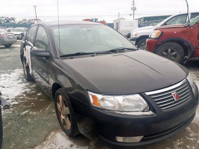 1G8AL55B67ZZ12424 - 2007 SATURN ION LEVEL BLACK photo 1