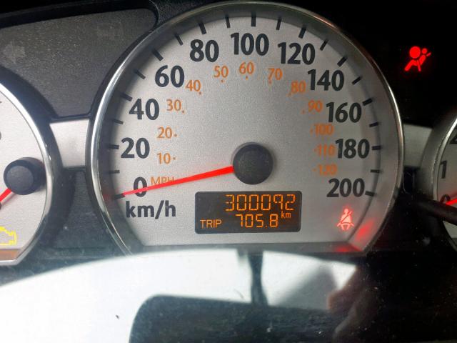 1G8AL55B67ZZ12424 - 2007 SATURN ION LEVEL BLACK photo 8