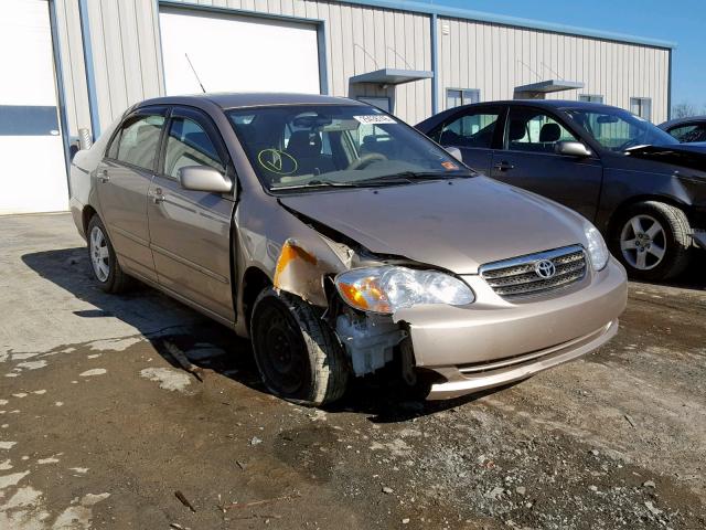 2T1BR32EX6C596242 - 2006 TOYOTA COROLLA CE GOLD photo 1