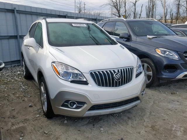 KL4CJFSB9GB516412 - 2016 BUICK ENCORE CON WHITE photo 1