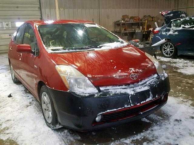 JTDKB20U963137981 - 2006 TOYOTA PRIUS RED photo 1