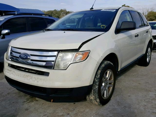 2FMDK36C17BB33983 - 2007 FORD EDGE SE WHITE photo 2