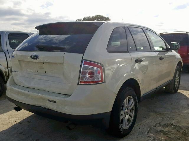 2FMDK36C17BB33983 - 2007 FORD EDGE SE WHITE photo 4