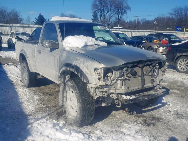 5TEPM62N21Z867433 - 2001 TOYOTA TACOMA SILVER photo 1