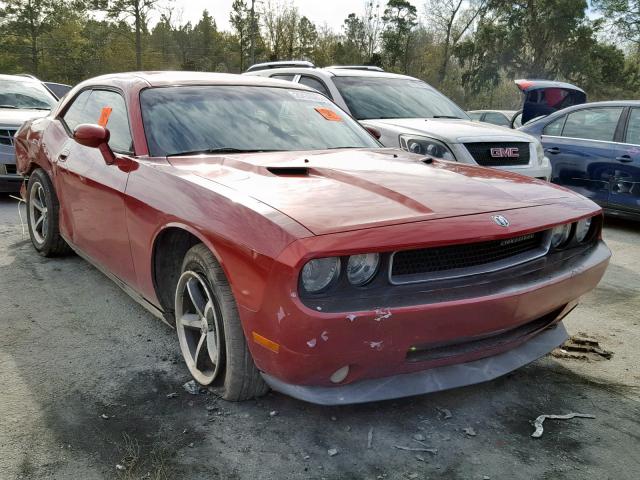 2B3CJ4DV0AH157677 - 2010 DODGE CHALLENGER RED photo 1