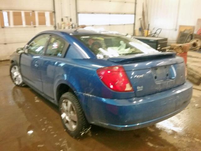 1G8AW15F96Z147101 - 2006 SATURN ION LEVEL BLUE photo 3