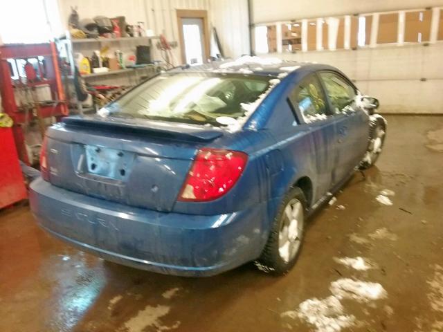 1G8AW15F96Z147101 - 2006 SATURN ION LEVEL BLUE photo 4