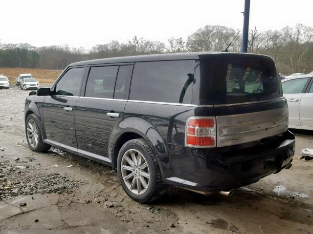 2FMGK5D85DBD11980 - 2013 FORD FLEX LIMIT BLACK photo 3